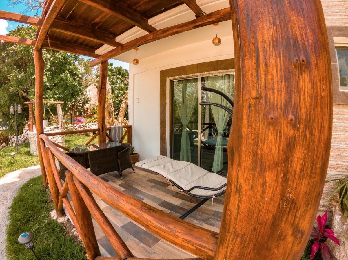 Hotel Pancho Villas Bacalar - Free Bikes And Paddles 외부 사진