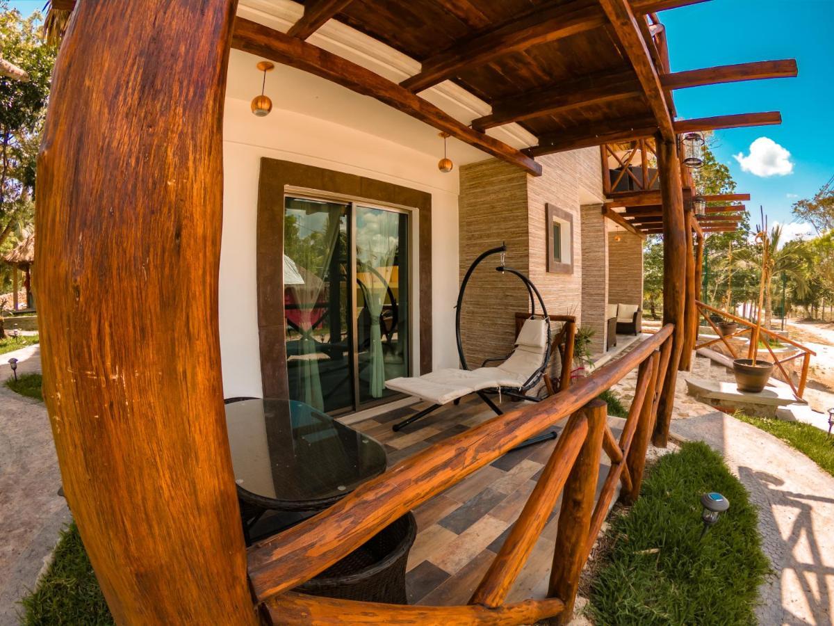 Hotel Pancho Villas Bacalar - Free Bikes And Paddles 외부 사진