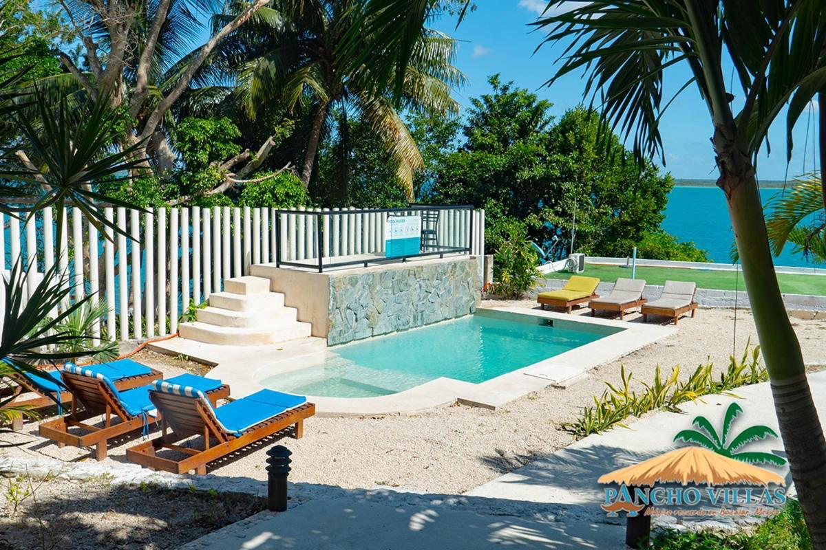 Hotel Pancho Villas Bacalar - Free Bikes And Paddles 외부 사진