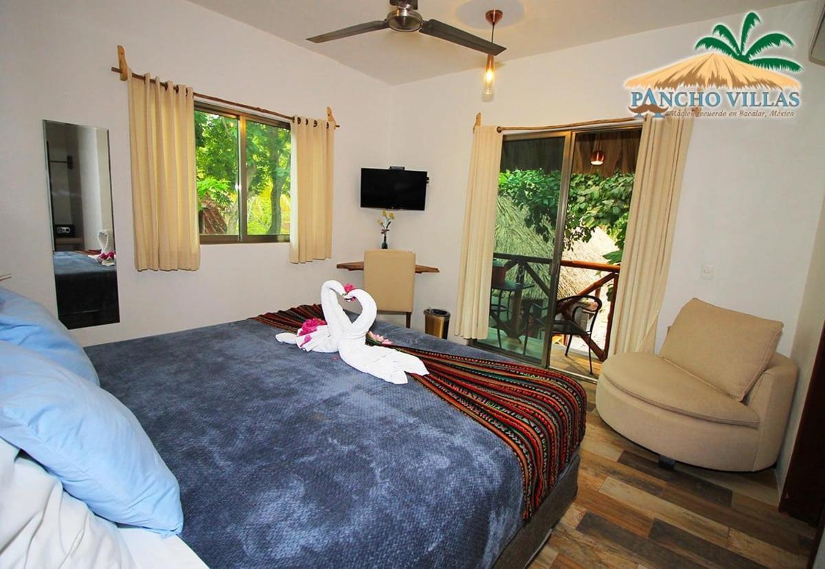 Hotel Pancho Villas Bacalar - Free Bikes And Paddles 외부 사진