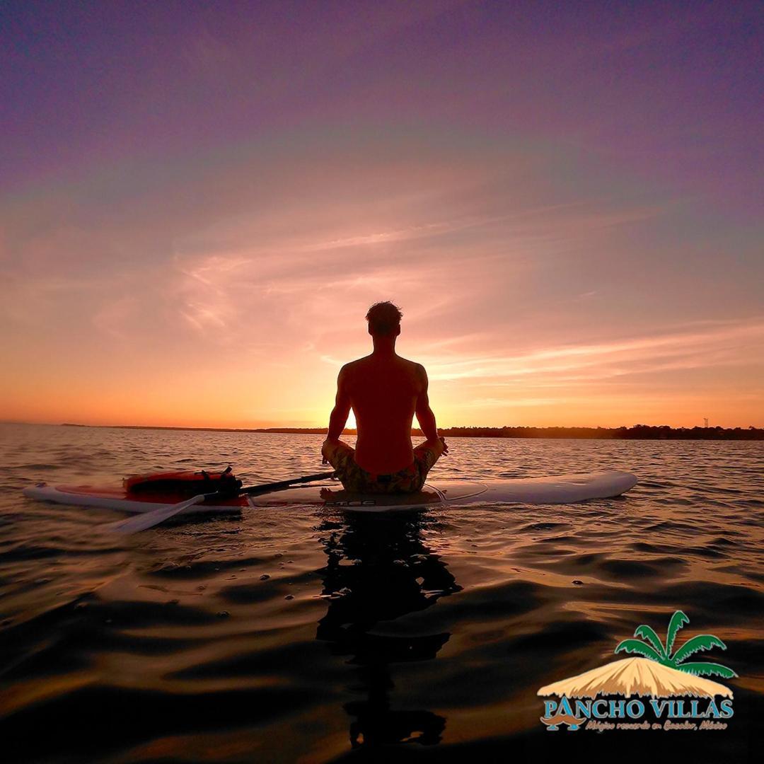 Hotel Pancho Villas Bacalar - Free Bikes And Paddles 외부 사진