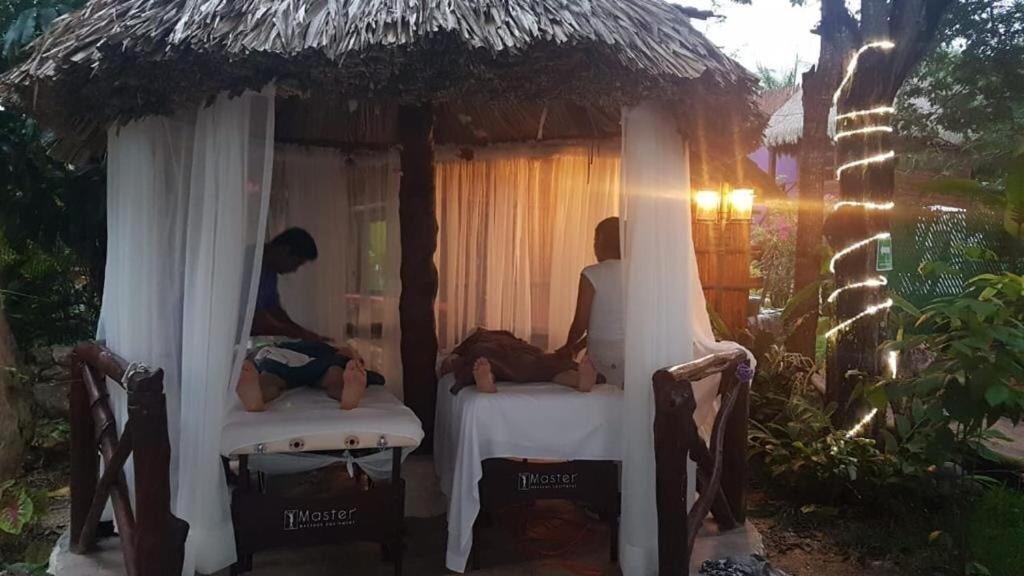 Hotel Pancho Villas Bacalar - Free Bikes And Paddles 외부 사진